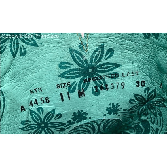 Corral Black/Blue Embroidery Pull Holes Square Toe Western Boots Women US 11 NWT - Picture 6 of 6